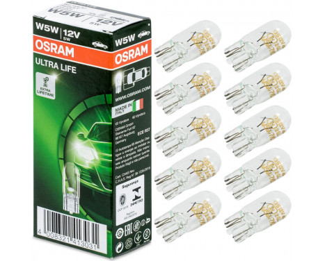 Osram Ultra Life 12V W5W T10, Image 2