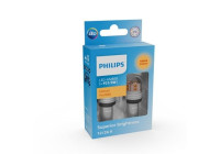 Philips P21/5W Ultinon PRO7000 - Orange - BAY15D - 12/24V