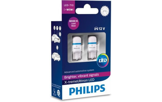 Philips X-TremeUltinon LED W5W-T10 8000k 127998000KX2