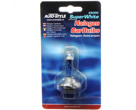 SuperWhite Blue H7 55W / 12V Halogen Lamp, per piece (E13)