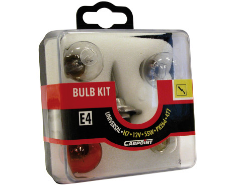 Carpoint spare bulb set light bulb set H7 55W orange