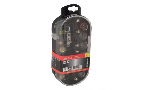 Carpoint spare bulbs set lamp set H1 55W 30-piece