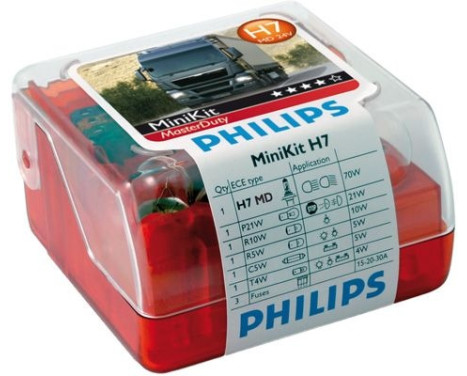 Spare bulb set H7 9-piece