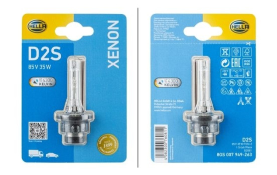 Hella Xenon D2S, 85V35W