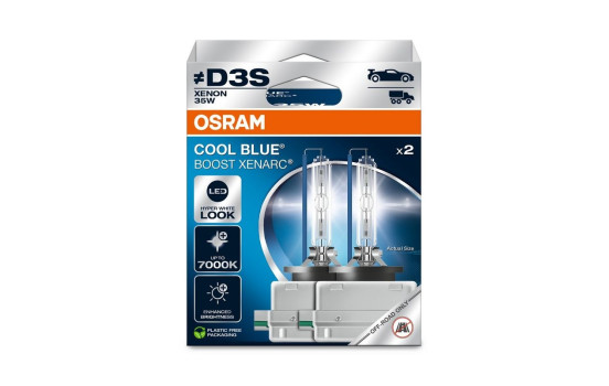 Osram Cool Blue Boost D3S, 35W (2 pieces)