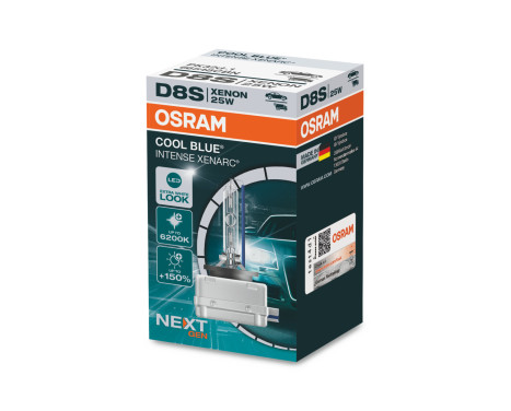 Osram Cool Blue NextGen Xenon Bulb D8S (6200k)