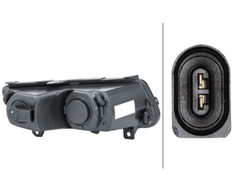 Daytime running lights, Left 2PT 010 377-051 Hella, Image 2