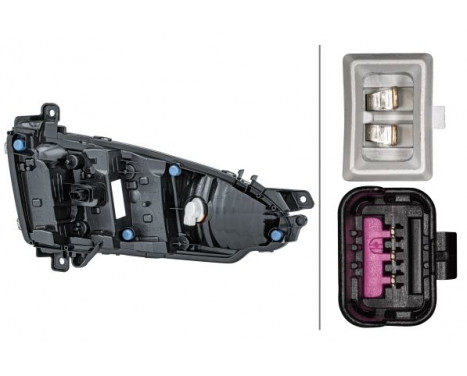 Daytime running lights, Left 2PT 010 945-051 Hella, Image 2