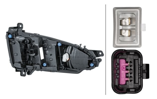 Daytime running lights, Left 2PT 010 945-051 Hella, Image 2