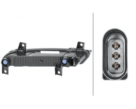 Daytime running lights, Left 2PT 354 844-011 Hella, Image 2