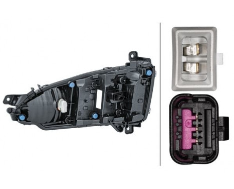 Daytime running lights, Right 2PT 010 945-061 Hella, Image 2