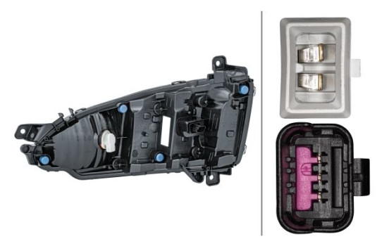 Daytime running lights, Right 2PT 010 945-061 Hella, Image 2