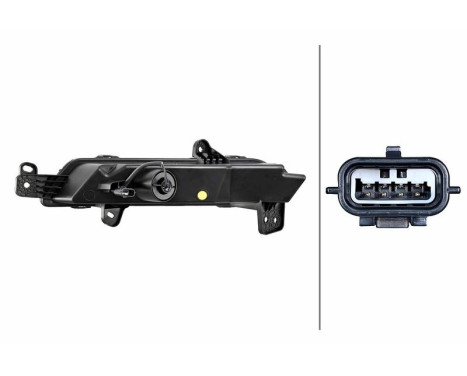 Daytime running lights, Right 2PT 015 211-021 Hella, Image 2
