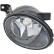 Fog lamp 2215088 Diederichs