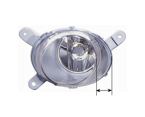 Fog lamp 4/04+ left 5921995 Van Wezel