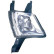 Fog lamp 4243089 Diederichs