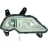 Fog lamp 6807288 Diederichs