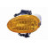 Fog lamp -7/01 left White 8202995 Van Wezel