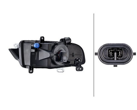 Fog lamp Audi A1 (8X1/ 8XF) 14- re 1NE010 832-381 Hella, Image 2