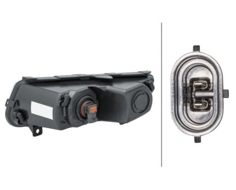 Fog lamp/cornering light VW Polo V 09-14 re H8 1ND 010 377-101 Hella, Image 2