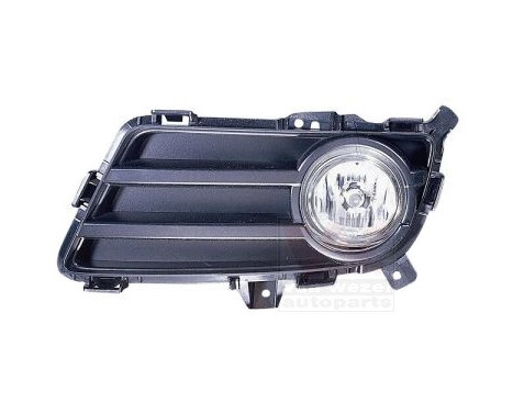 Fog lamp H11 right with grill 2762998 Van Wezel, Image 2