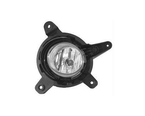 Fog lamp left 3/08+ 8382995 Van Wezel, Image 2
