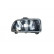 Fog lamp left from year of manufacture 2nd month 1996+ H1 1825997 Van Wezel, Thumbnail 2