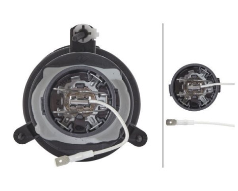 Fog lamp recessed 54mm without dust cover 12V DE-H3 1NL 007 186-021 Hella, Image 2