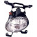Fog lamp right H3 8225996 Van Wezel, Thumbnail 2