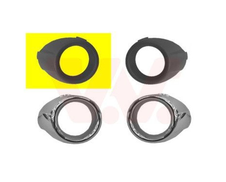 Fog lamp ring right 1807594 Van Wezel, Image 2