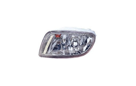 Fog lamp until '10/03 left H3 8218995 Van Wezel, Image 2