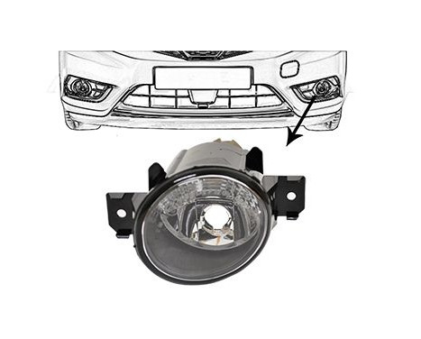 Fog Light 3341997 Van Wezel