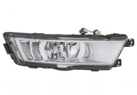 Fog light/DRL Skoda Rapid 12-19 re led chr 1NG 354 844-161 Hella