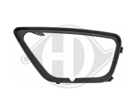 Frame, fog lamp Priority Parts 1415161 Diederichs, Image 3