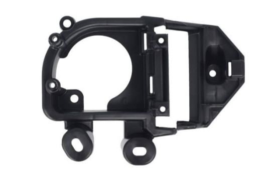 Frame, fog lamp