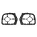 Frame, fog lamp