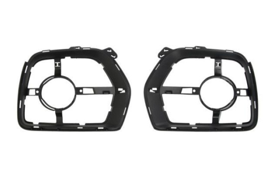 Frame, fog lamp