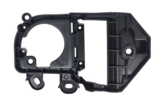 Frame, fog lamp