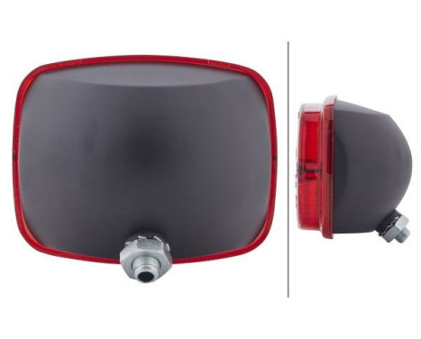 Rear fog light 12V surface-mounted, black housing 2NE 003 030-167 Hella, Image 3