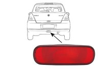 Rear fog light 5222929 Van Wezel