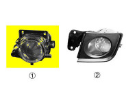 Right fog lamp up to year of manufacture 9th month 1999 (not for V8) 0315996 Van Wezel