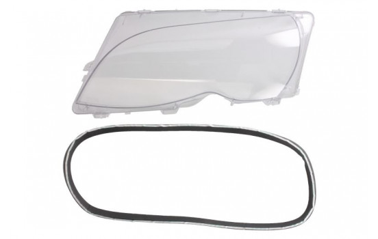 Headlight glass left 20-0322-LA-1 TYC