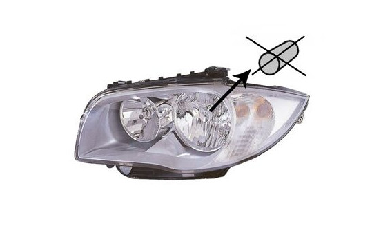 Headlight 0628963 Van Wezel