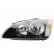 Headlight left 20-0964-15-2 TYC