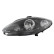 Headlight left 445-1116L-LDEM2 Depo