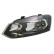 Headlight left H4 5829963 Van Wezel