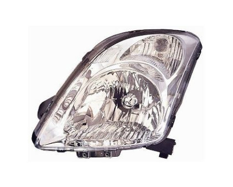 Headlight left with flashing light H4 + electric 5222961 Van Wezel, Image 2