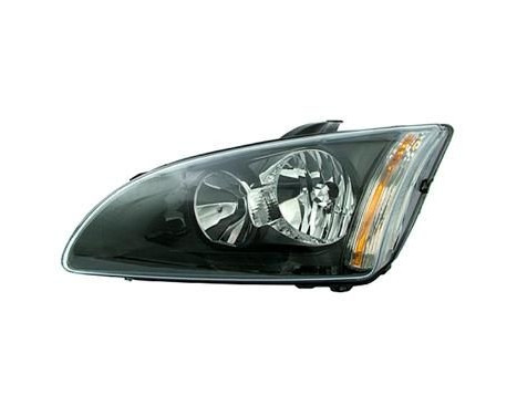 Headlight left with indicator H7+H1 BLACK Rim 1863963 Van Wezel, Image 4