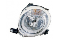 Headlight on the left including actuator 1604961 Van Wezel