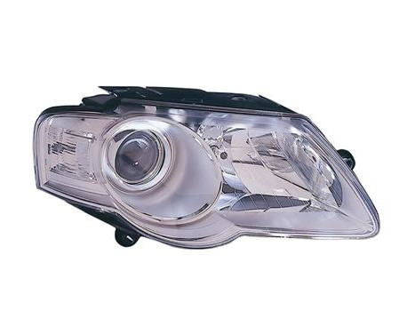 Headlight right H7+H7 +Motor 5839962 Van Wezel